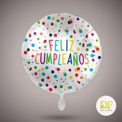 Globo Feliz Cumpleaños R18